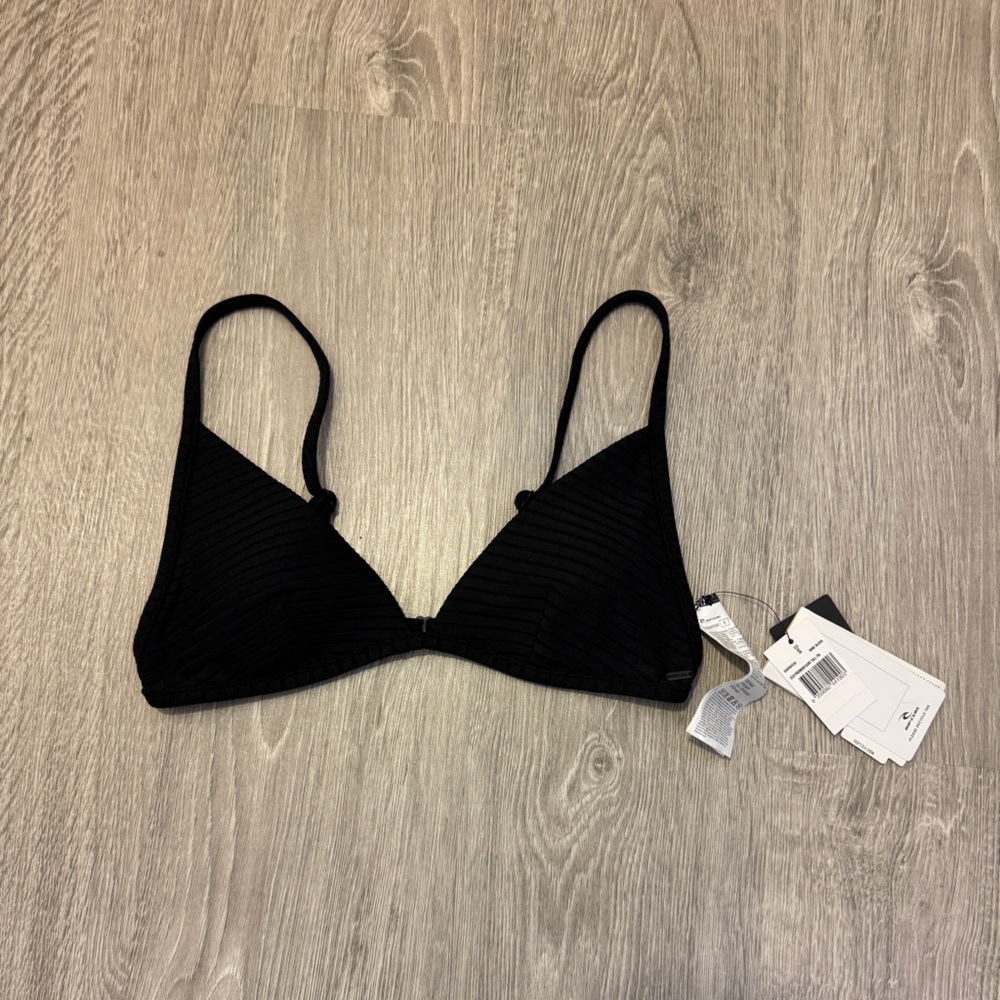 Rip Curl Premium Surf Fixed Triangle Bikini Choose black, blue, white, or teal - Picture 5 of 11